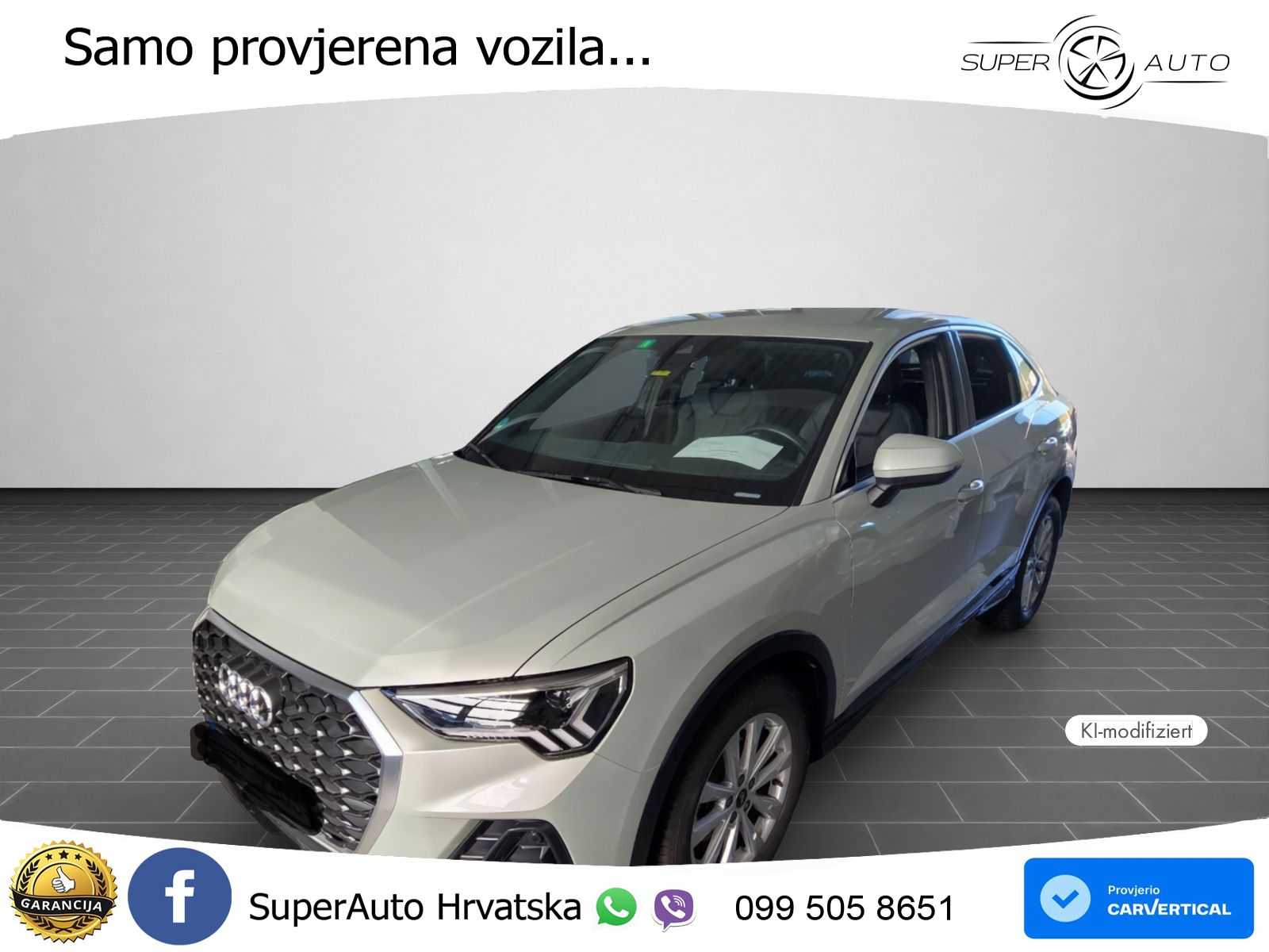 Audi Q3 Sportback 35 TDI (150 KS) S tronic LED+GR SJED+ACC