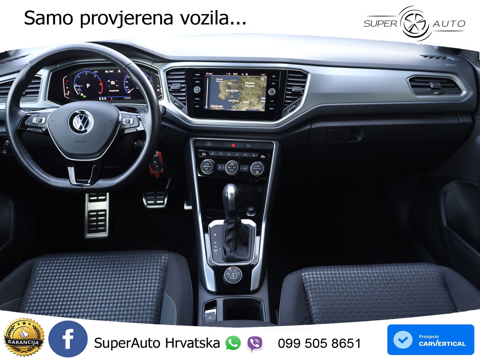 Volkswagen T-Roc I 2.0 TDI (150 KS) DSG LED+GR SJED+ACC