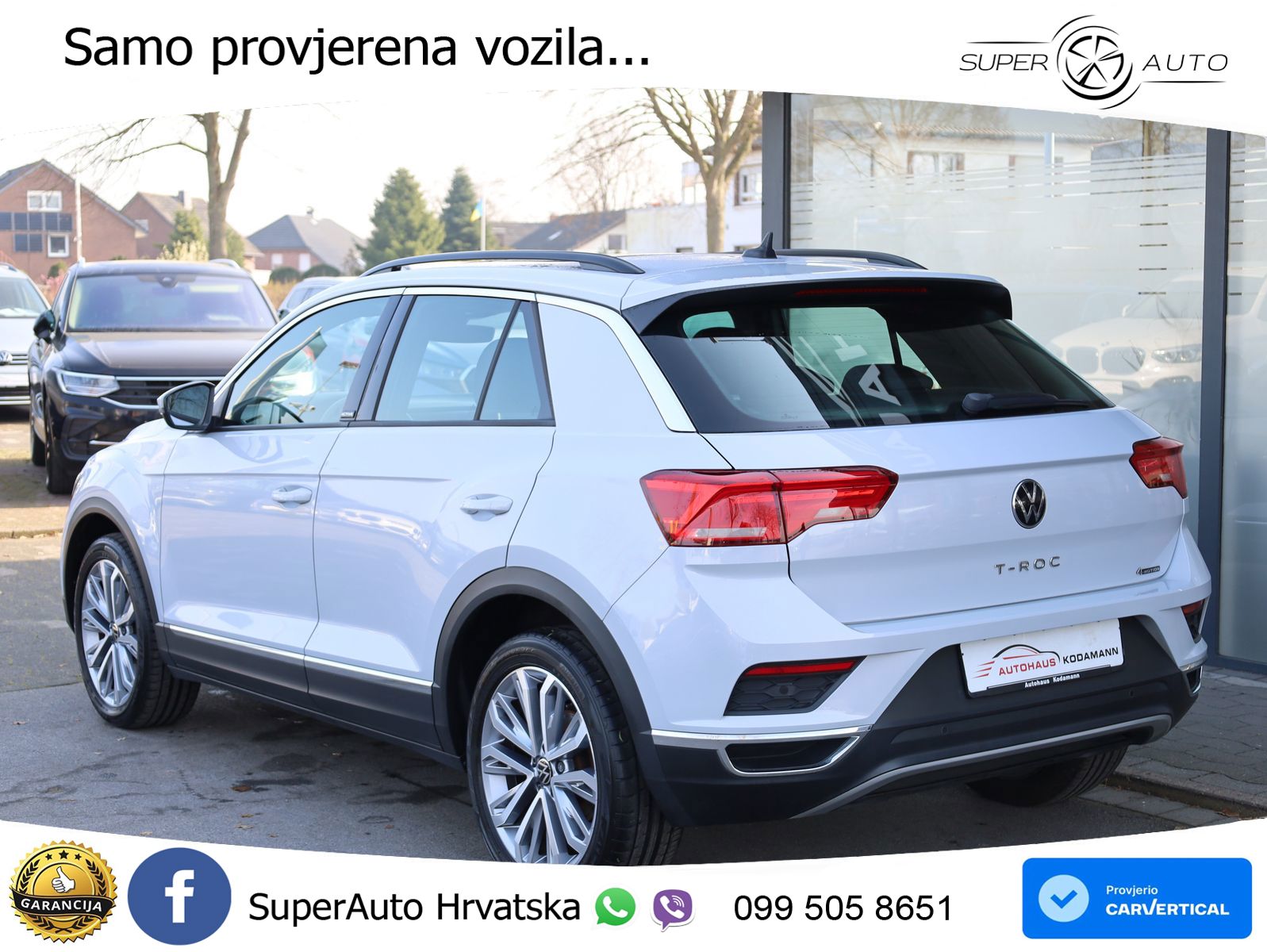 Volkswagen T-Roc I 2.0 TDI (150 KS) DSG LED+GR SJED+ACC
