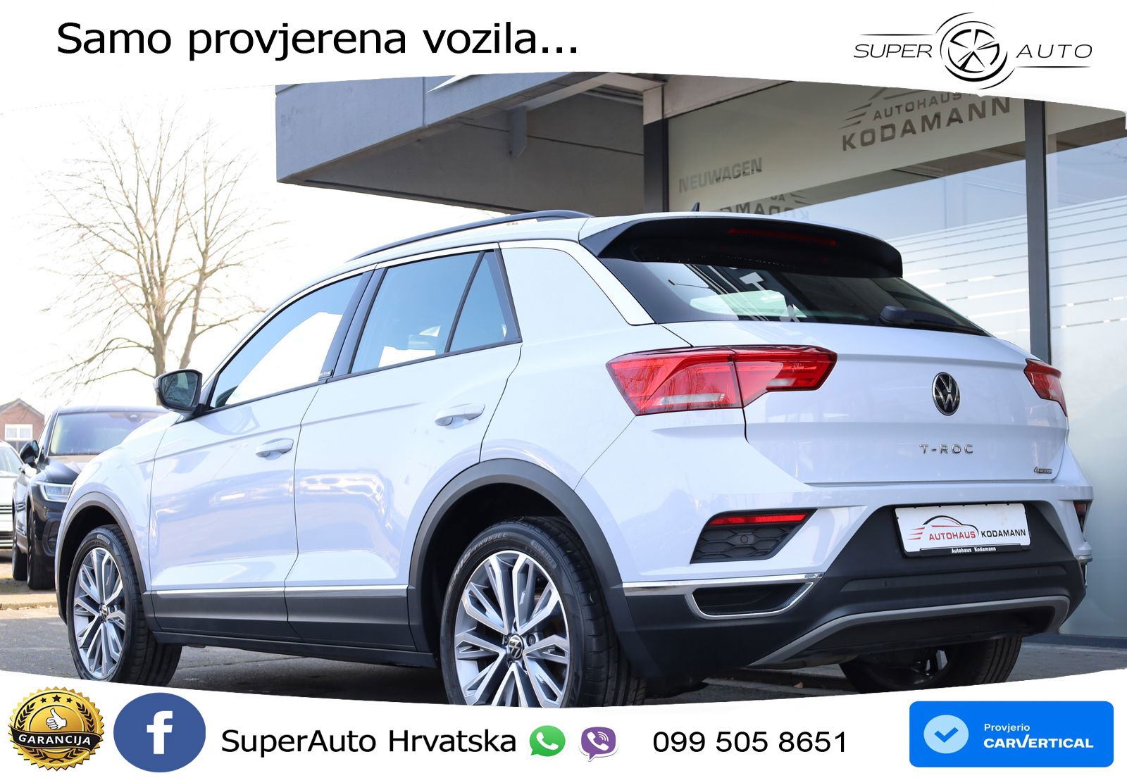 Volkswagen T-Roc I 2.0 TDI (150 KS) DSG LED+GR SJED+ACC