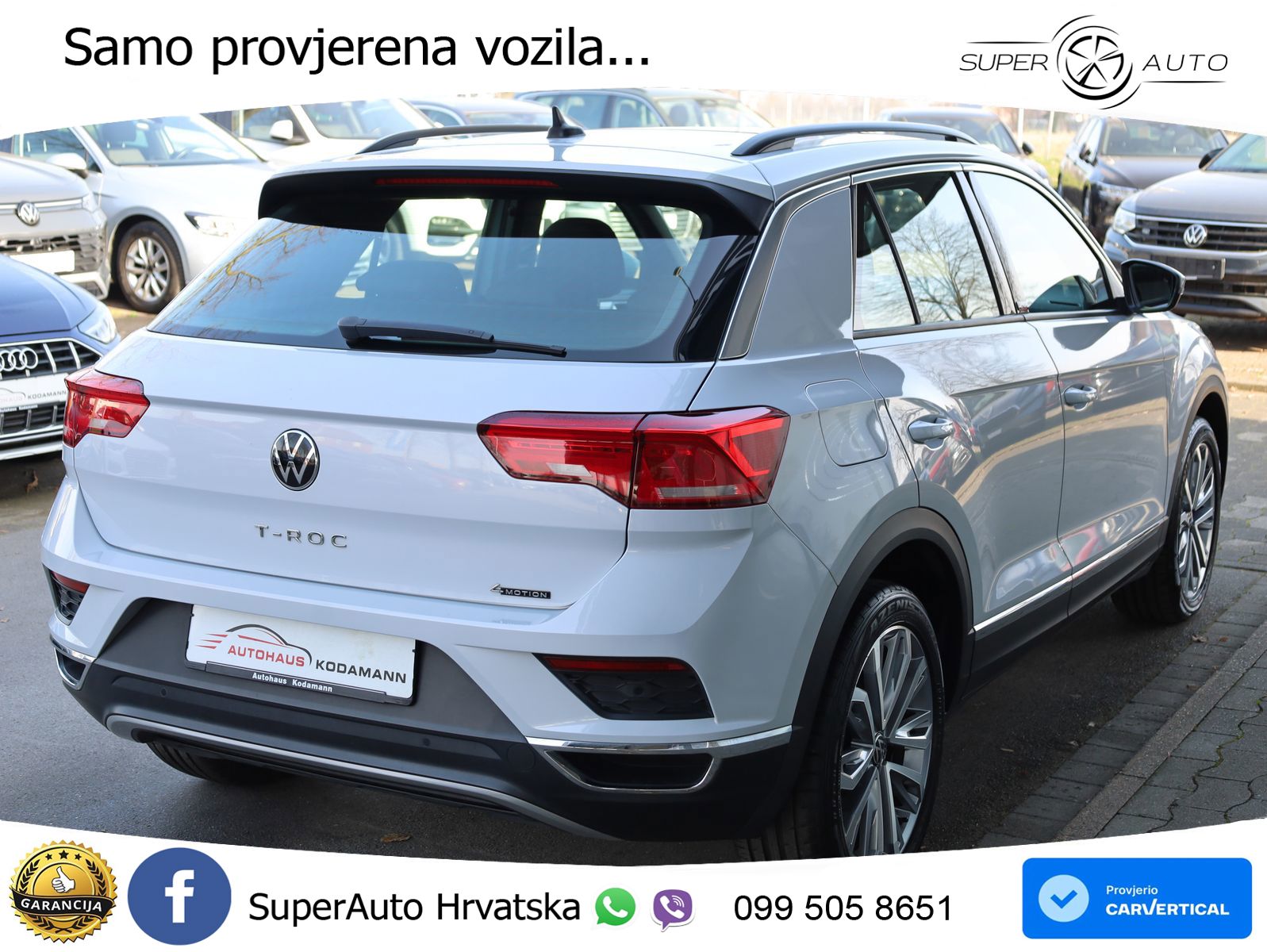 Volkswagen T-Roc I 2.0 TDI (150 KS) DSG LED+GR SJED+ACC
