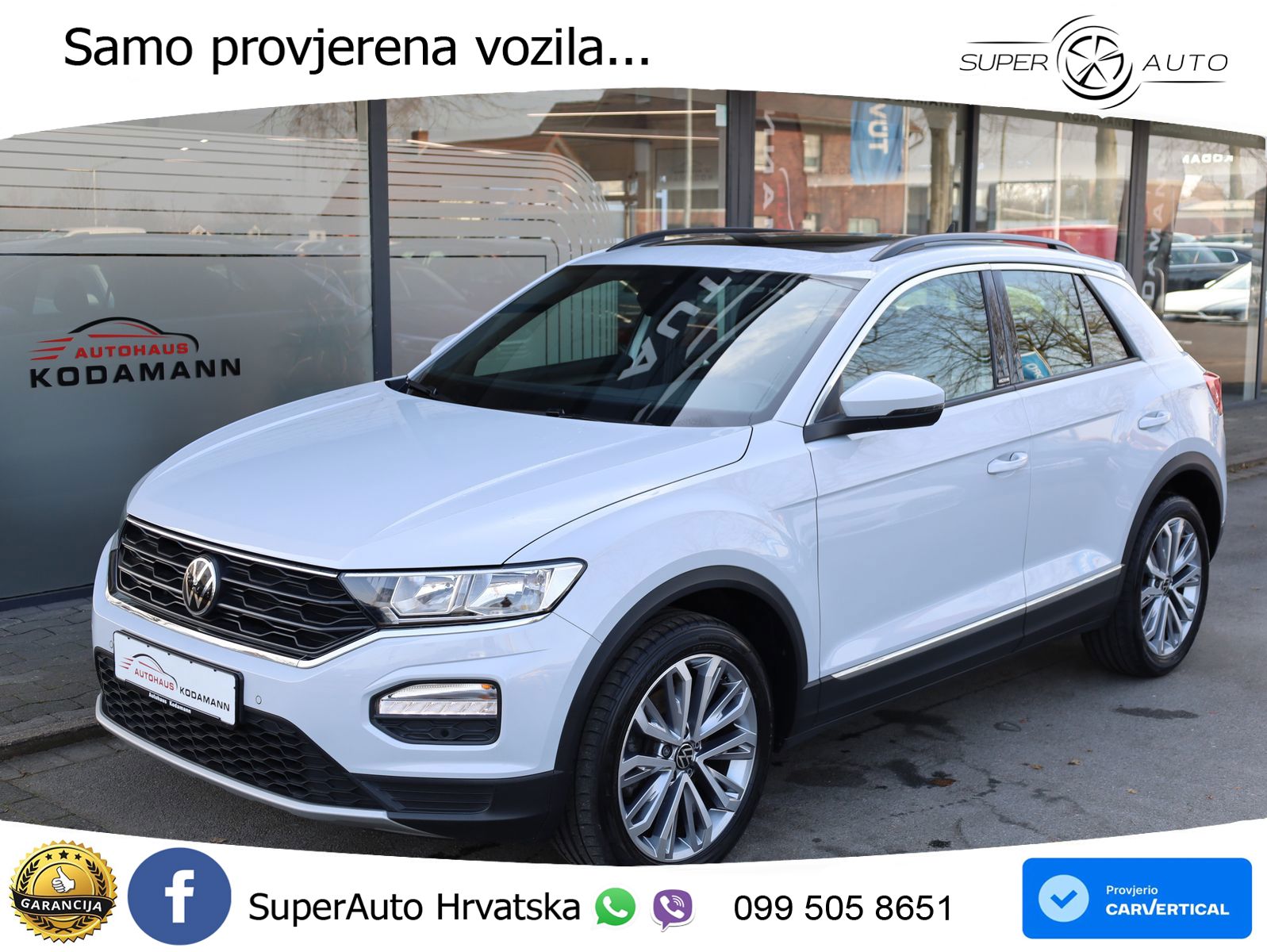 Volkswagen T-Roc I 2.0 TDI (150 KS) DSG LED+GR SJED+ACC