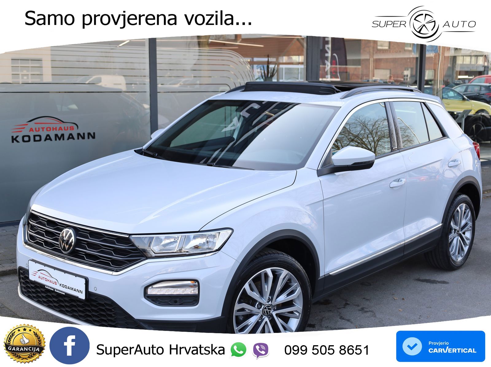 Volkswagen T-Roc I 2.0 TDI (150 KS) DSG LED+GR SJED+ACC