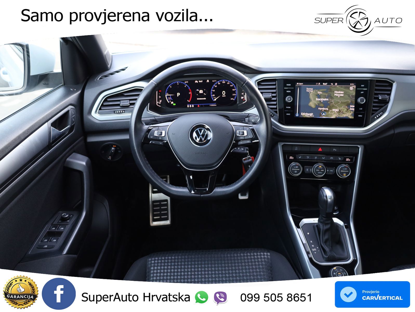 Volkswagen T-Roc I 2.0 TDI (150 KS) DSG LED+GR SJED+ACC