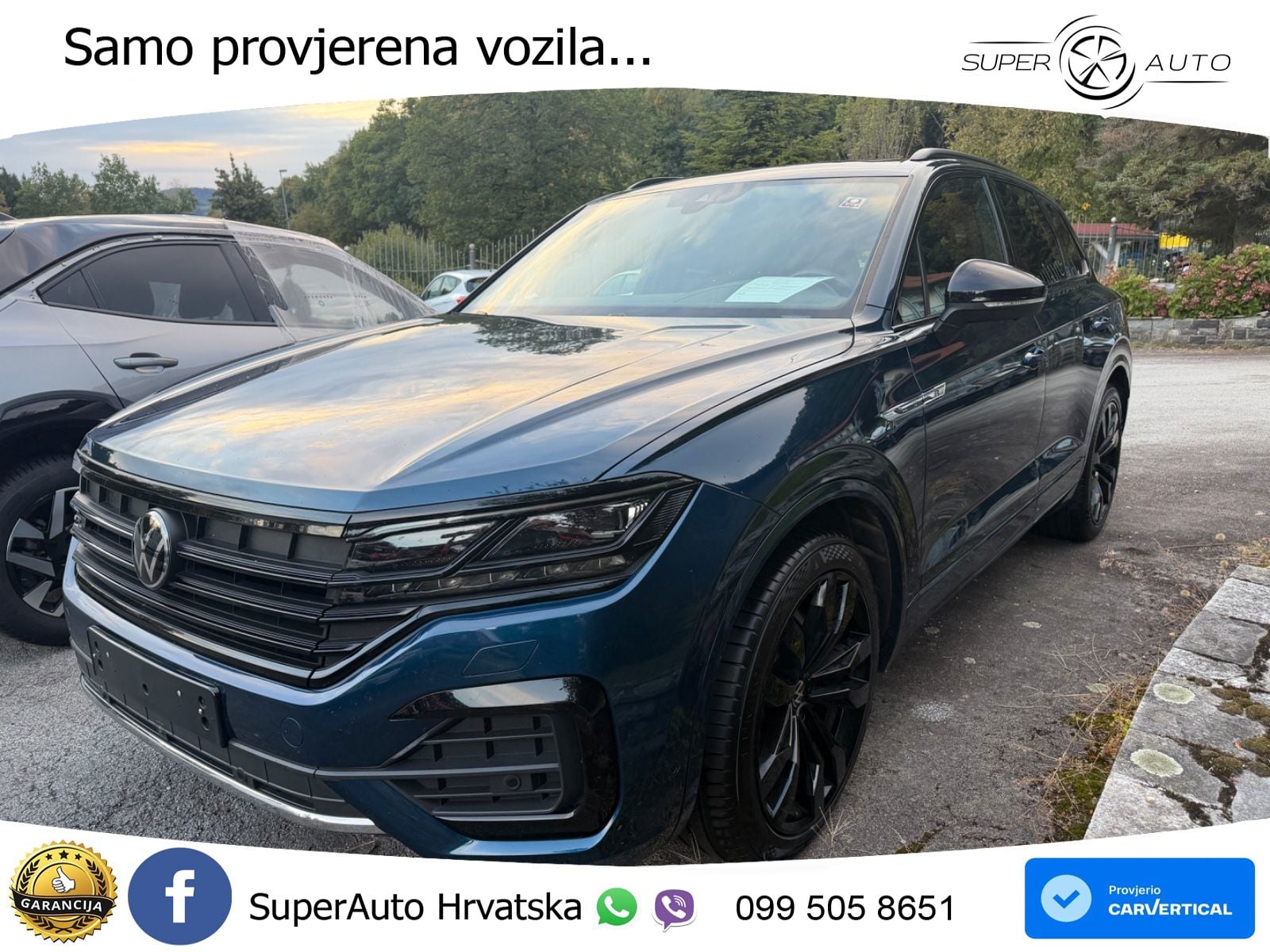 Volkswagen Touareg 3.0 V6 TDI (286 KS) 4MOTION Tiptronic R-Line ZRAČNI+ACC+GR SJED+KAM+PANO