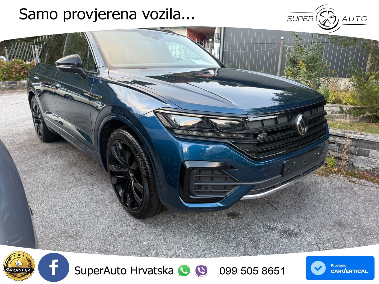 Volkswagen Touareg 3.0 V6 TDI (286 KS) 4MOTION Tiptronic R-Line ZRAČNI+ACC+GR SJED+KAM+PANO
