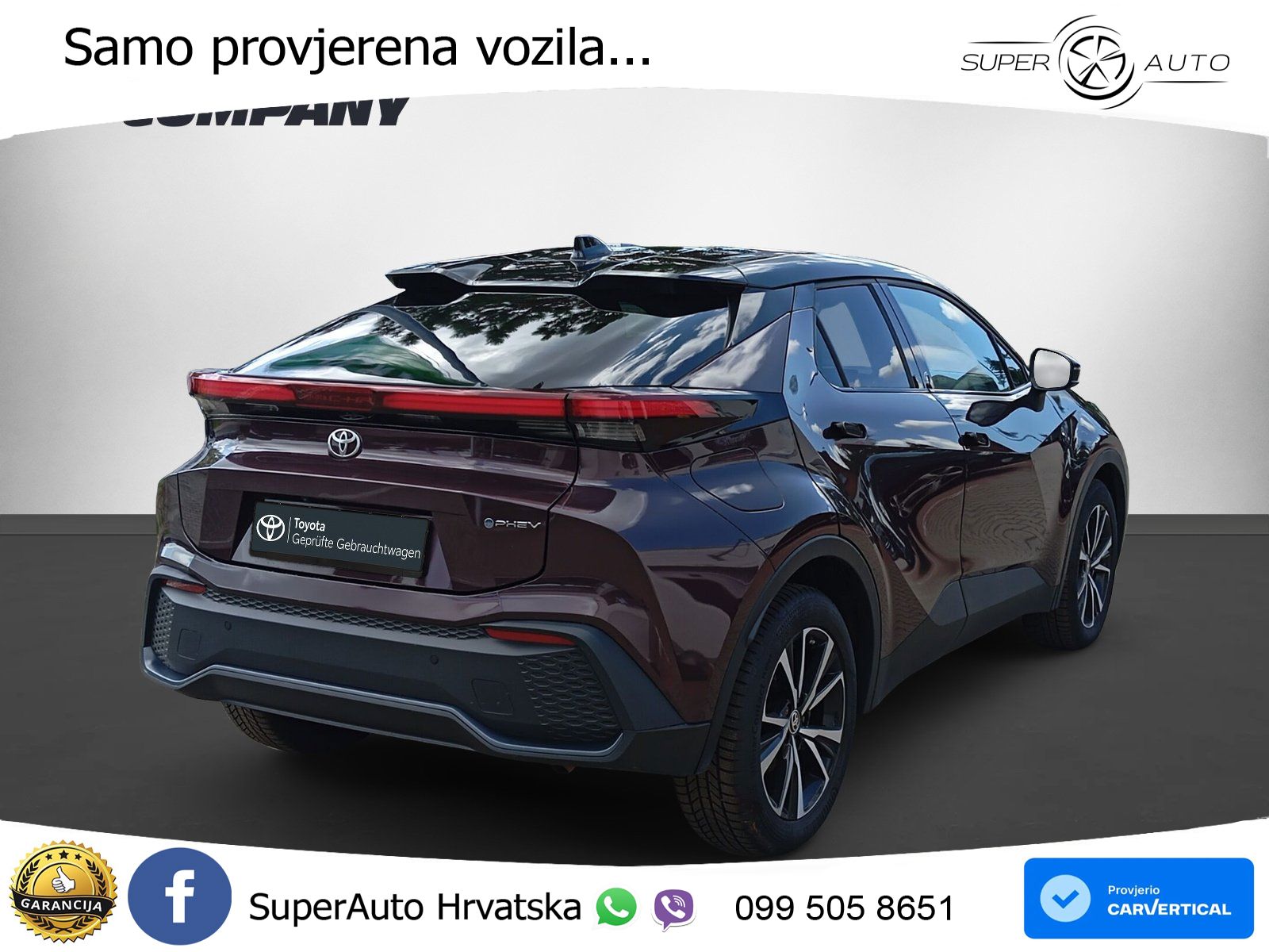 Toyota C-HR 2.0 (223 KS) PHEV e-CVT Team Deutschland LED+GR SJED+ACC