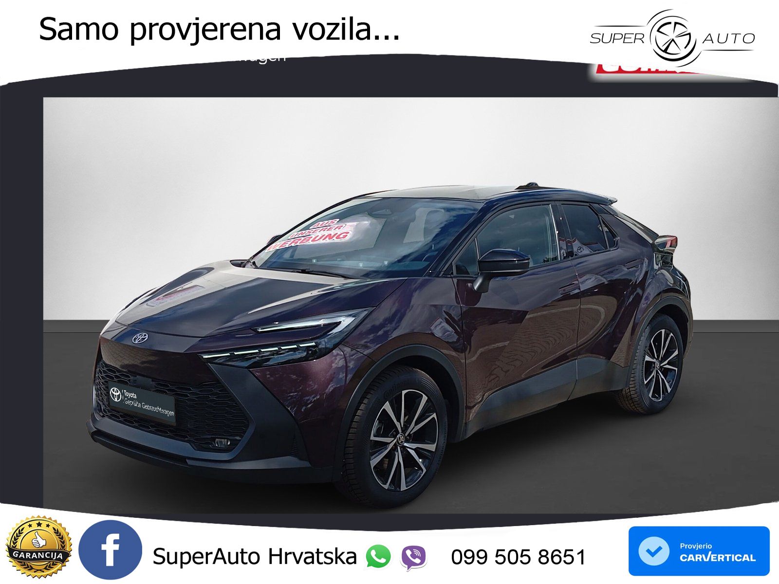 Toyota C-HR 2.0 (223 KS) PHEV e-CVT Team Deutschland LED+GR SJED+ACC
