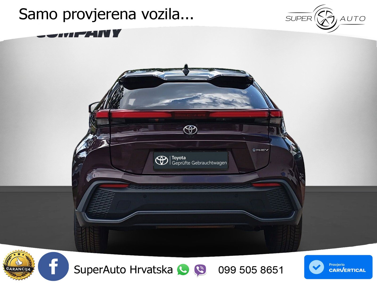 Toyota C-HR 2.0 (223 KS) PHEV e-CVT Team Deutschland LED+GR SJED+ACC
