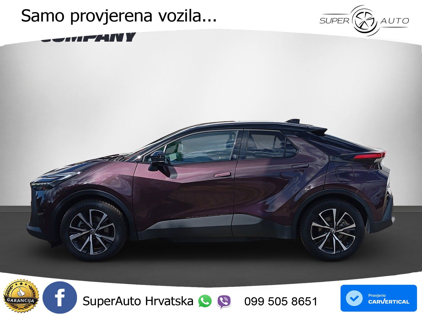 Toyota C-HR 2.0 (223 KS) PHEV e-CVT Team Deutschland LED+GR SJED+ACC
