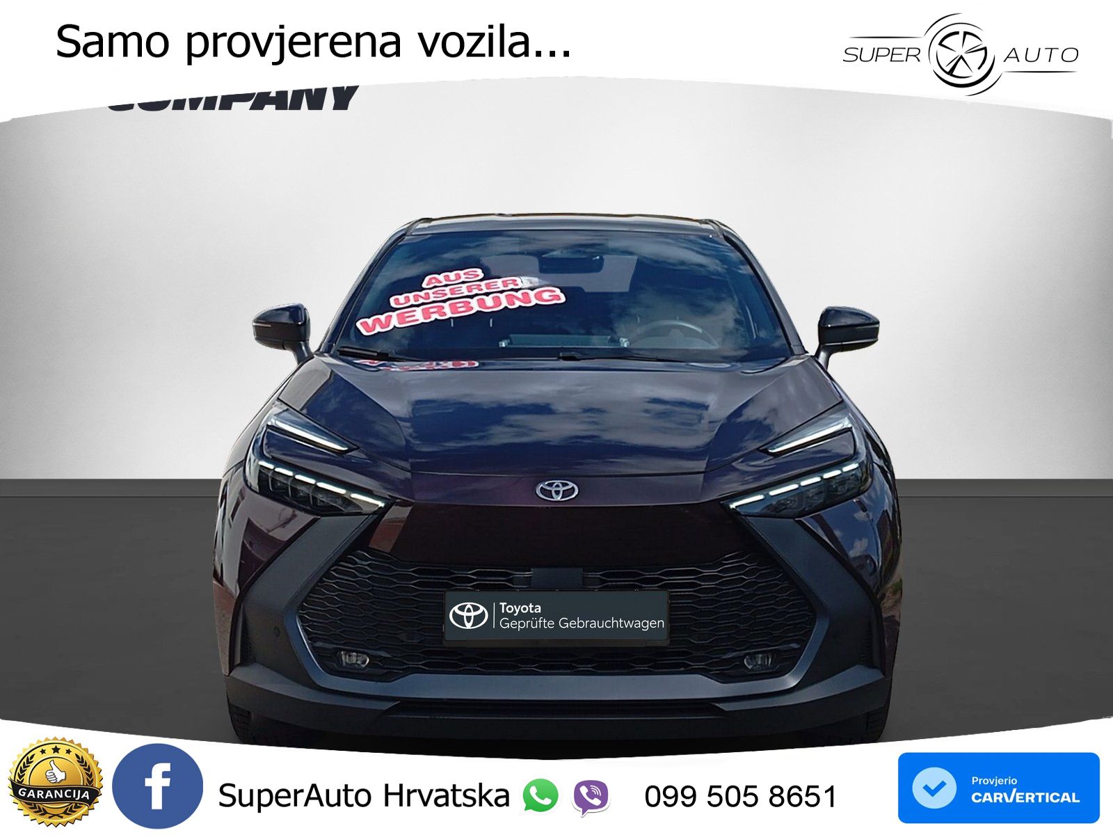 Toyota C-HR 2.0 (223 KS) PHEV e-CVT Team Deutschland LED+GR SJED+ACC