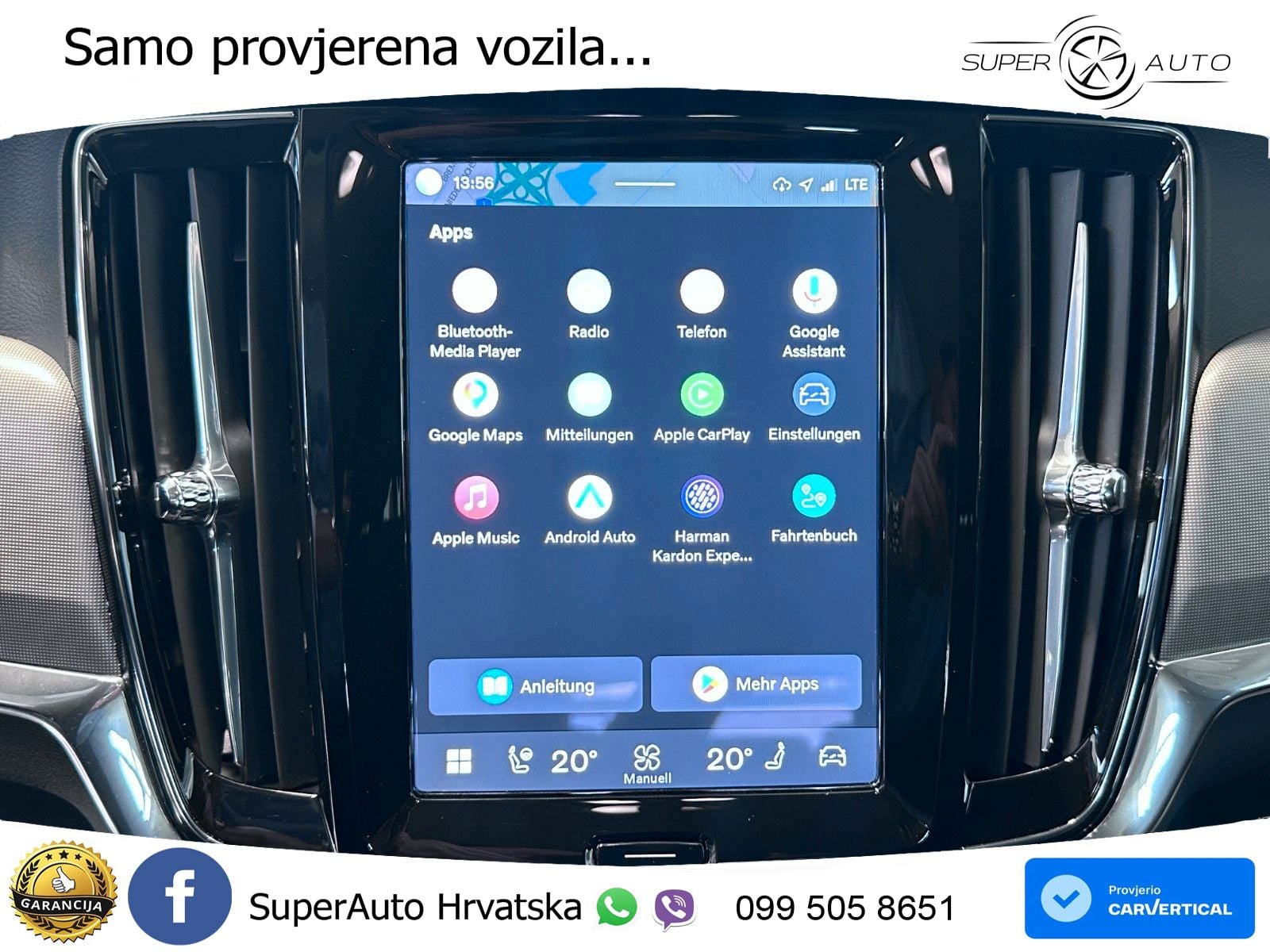Volvo V90 2.0 B4 Diesel Geartronic LED+GR SJED+ACC