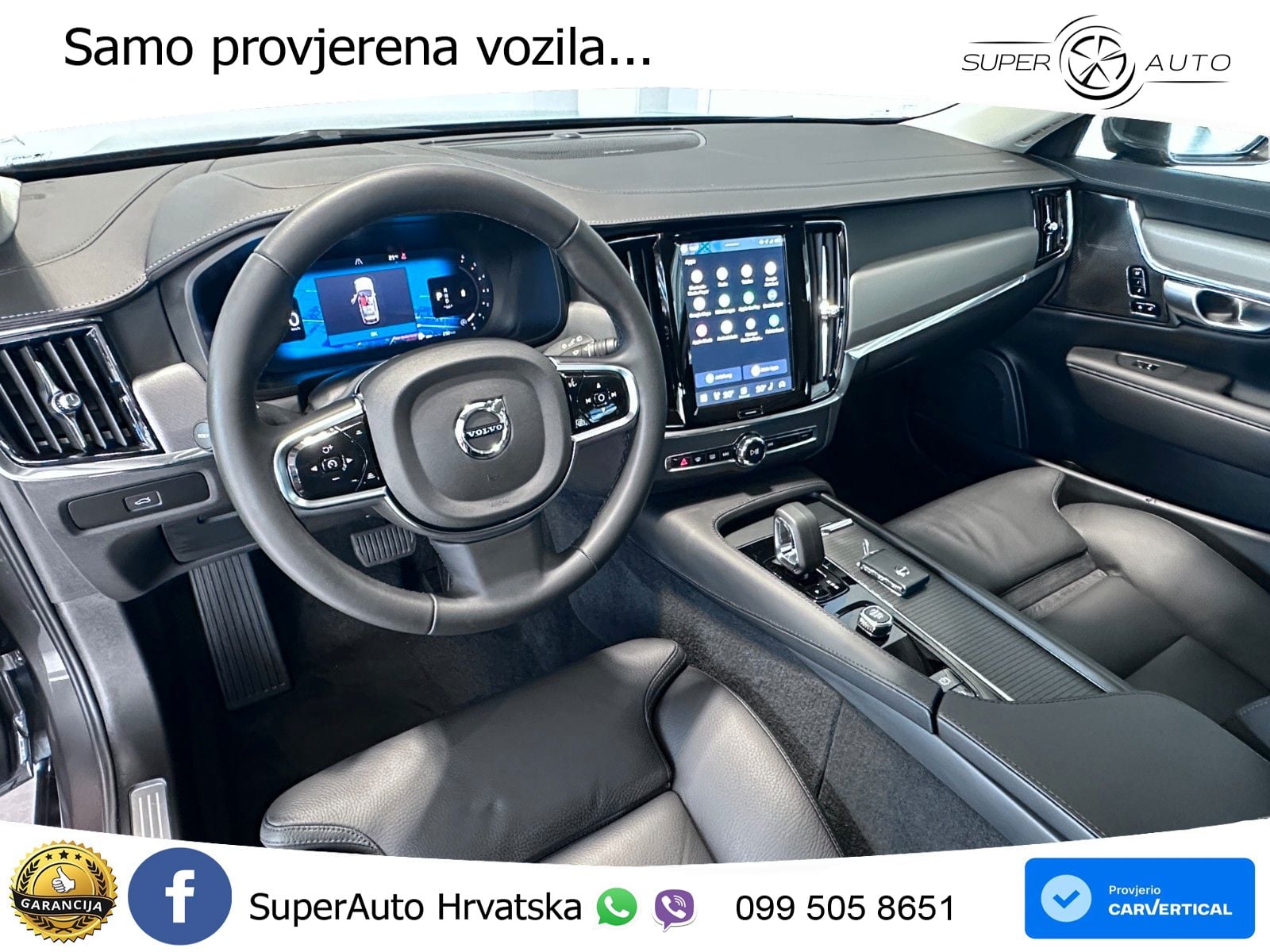 Volvo V90 2.0 B4 Diesel Geartronic LED+GR SJED+ACC