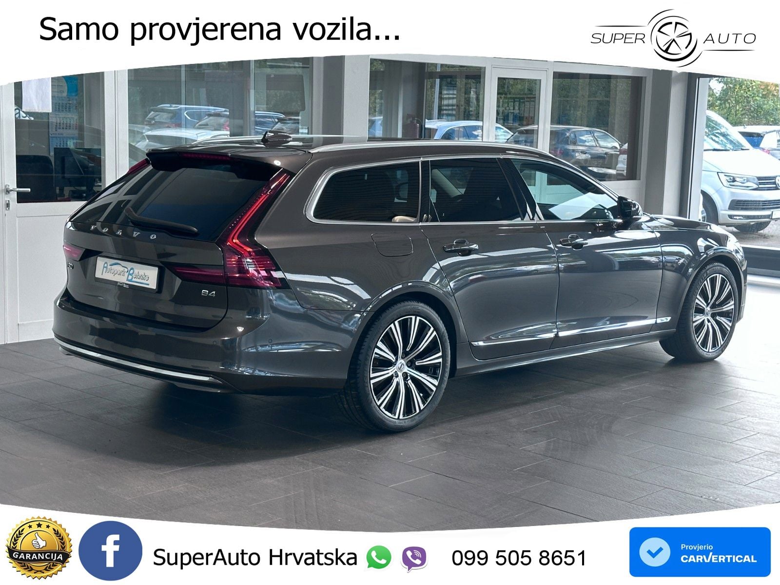 Volvo V90 2.0 B4 Diesel Geartronic LED+GR SJED+ACC