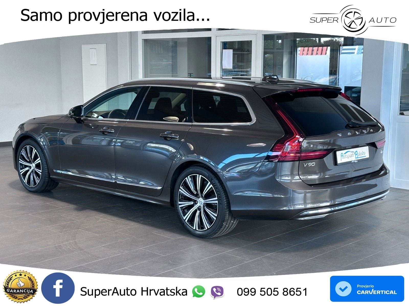 Volvo V90 2.0 B4 Diesel Geartronic LED+GR SJED+ACC