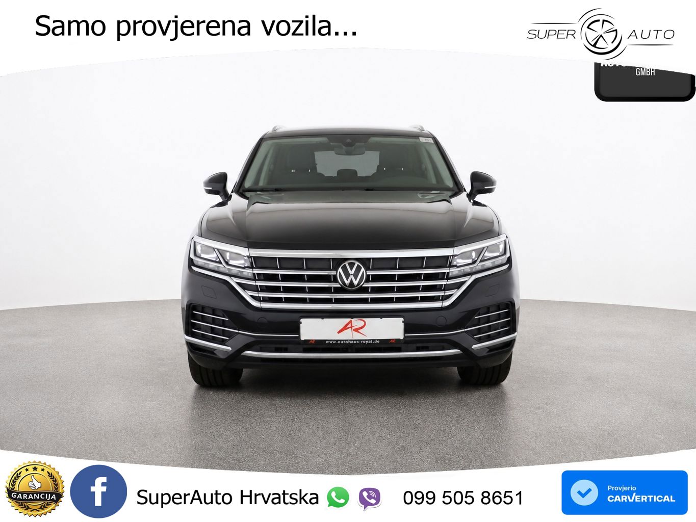 Volkswagen Touareg 3.0 V6 TDI (286 KS) 4MOTION Tiptronic ZRAČNI+ACC+GR SJED+KAM