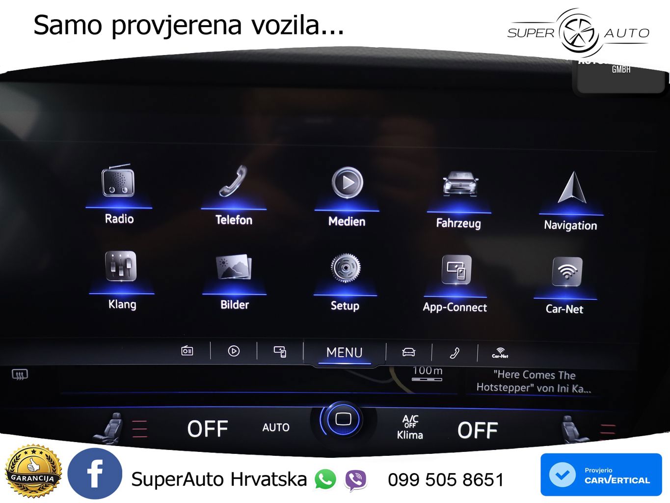 Volkswagen Touareg 3.0 V6 TDI (286 KS) 4MOTION Tiptronic ZRAČNI+ACC+GR SJED+KAM