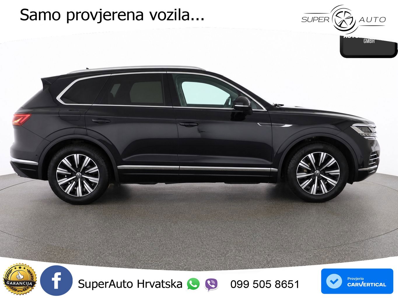 Volkswagen Touareg 3.0 V6 TDI (286 KS) 4MOTION Tiptronic ZRAČNI+ACC+GR SJED+KAM