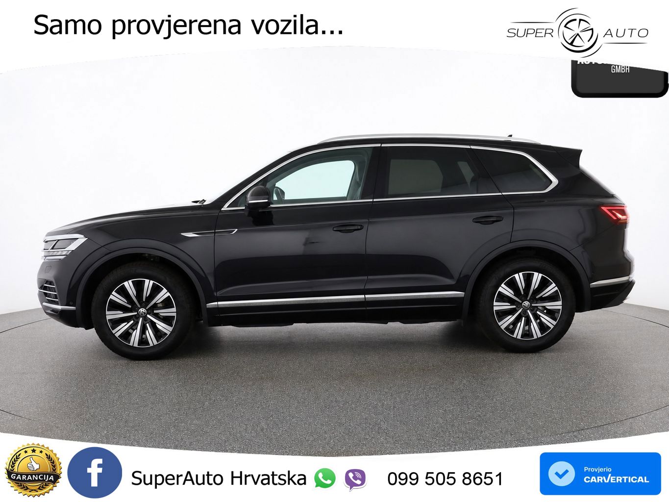 Volkswagen Touareg 3.0 V6 TDI (286 KS) 4MOTION Tiptronic ZRAČNI+ACC+GR SJED+KAM