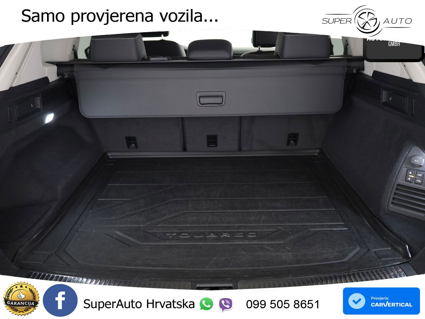 Volkswagen Touareg 3.0 V6 TDI (286 KS) 4MOTION Tiptronic ZRAČNI+ACC+GR SJED+KAM