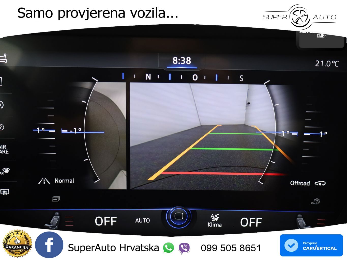 Volkswagen Touareg 3.0 V6 TDI (286 KS) 4MOTION Tiptronic ZRAČNI+ACC+GR SJED+KAM