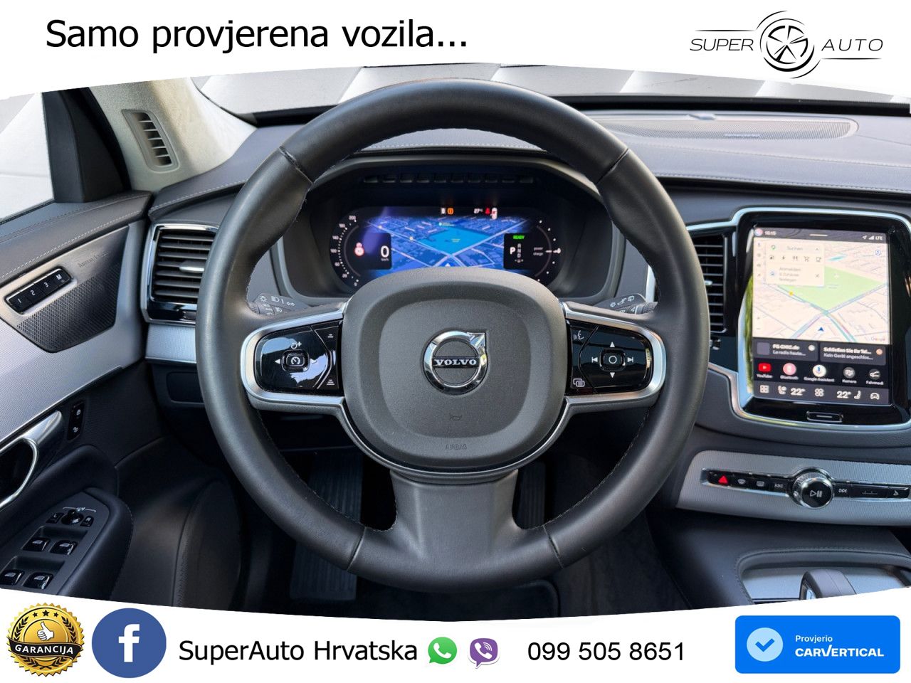Volvo XC90 2.0 T8 AWD Automatic ACC+HEAD+4xGR SJED+360+PANO