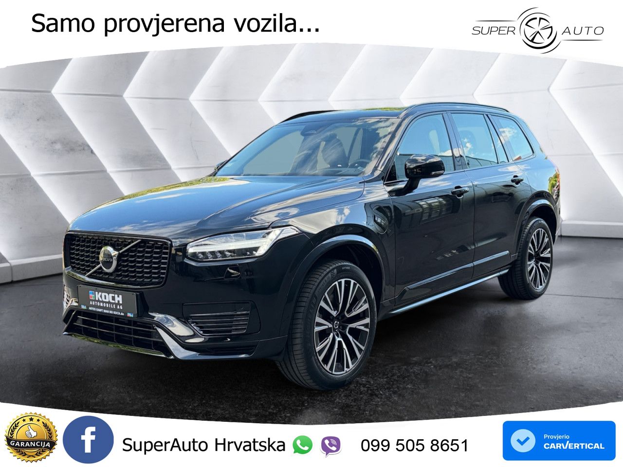 Volvo XC90 2.0 T8 AWD Automatic ACC+HEAD+4xGR SJED+360+PANO