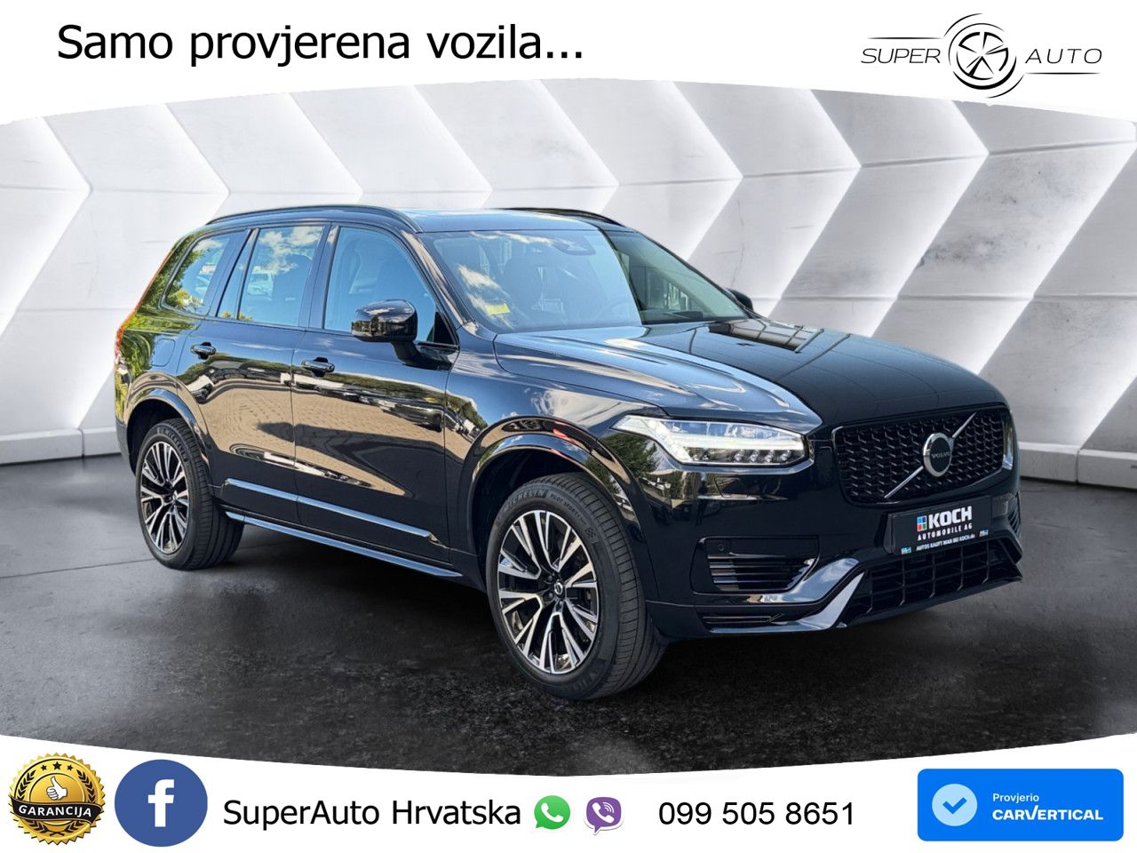 Volvo XC90 2.0 T8 AWD Automatic ACC+HEAD+4xGR SJED+360+PANO