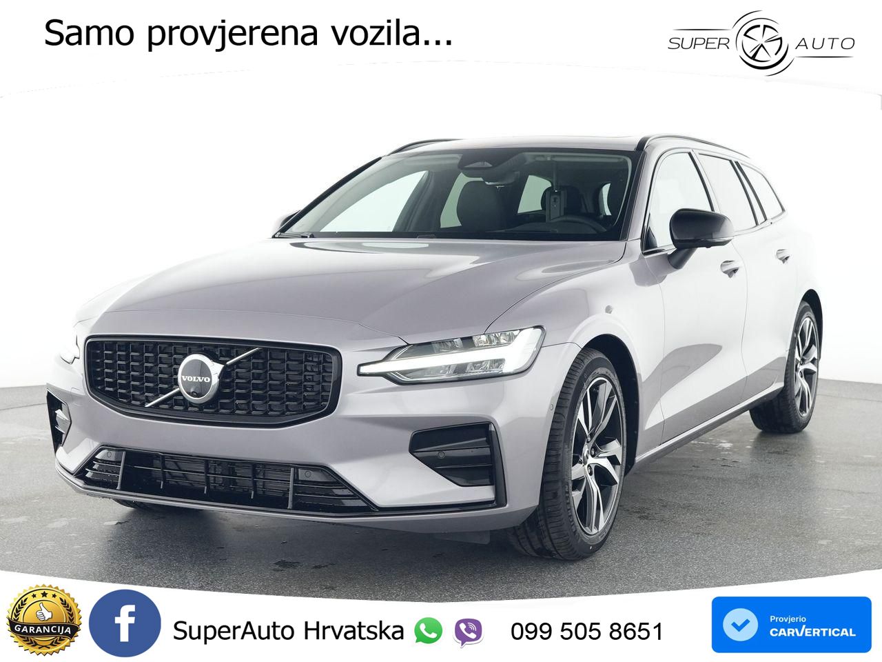 Volvo V60 2.0 B4 Benzin DCT ACC+HEAD+4xGR SJED+360+PANO