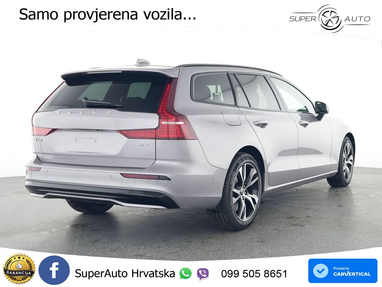 Volvo V60 2.0 B4 Benzin DCT ACC+HEAD+4xGR SJED+360+PANO