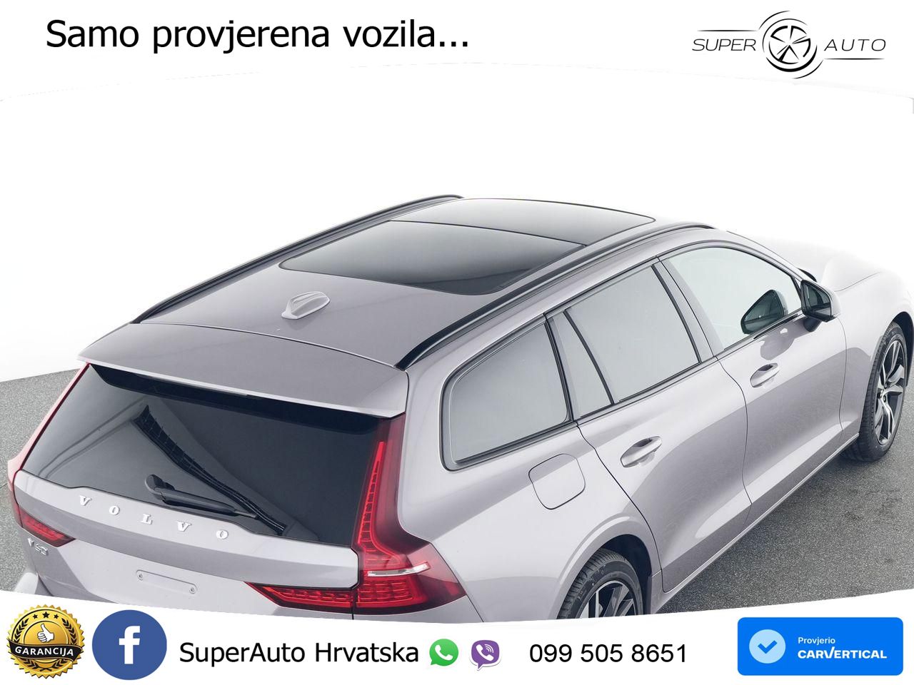 Volvo V60 2.0 B4 Benzin DCT ACC+HEAD+4xGR SJED+360+PANO