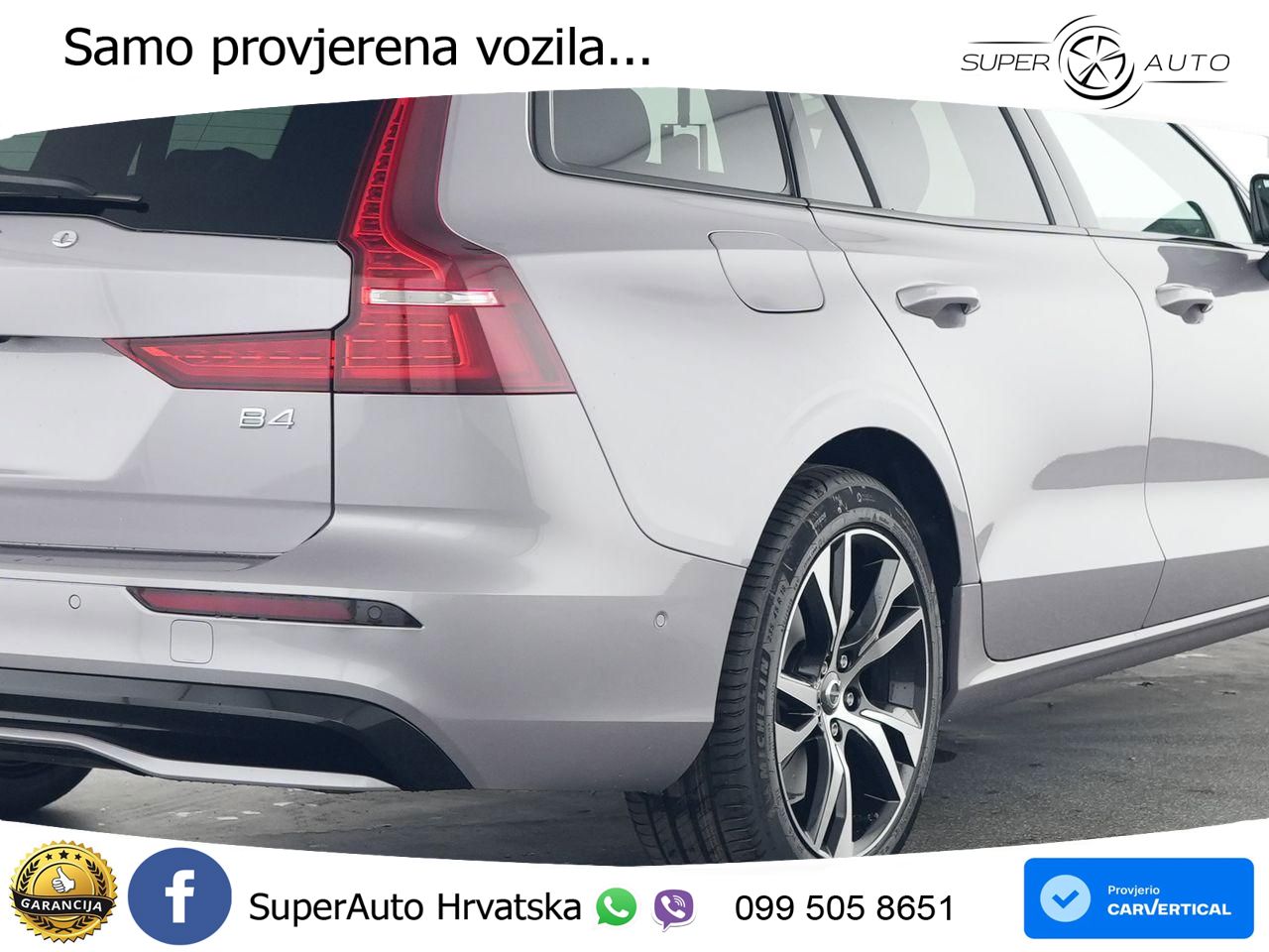 Volvo V60 2.0 B4 Benzin DCT ACC+HEAD+4xGR SJED+360+PANO