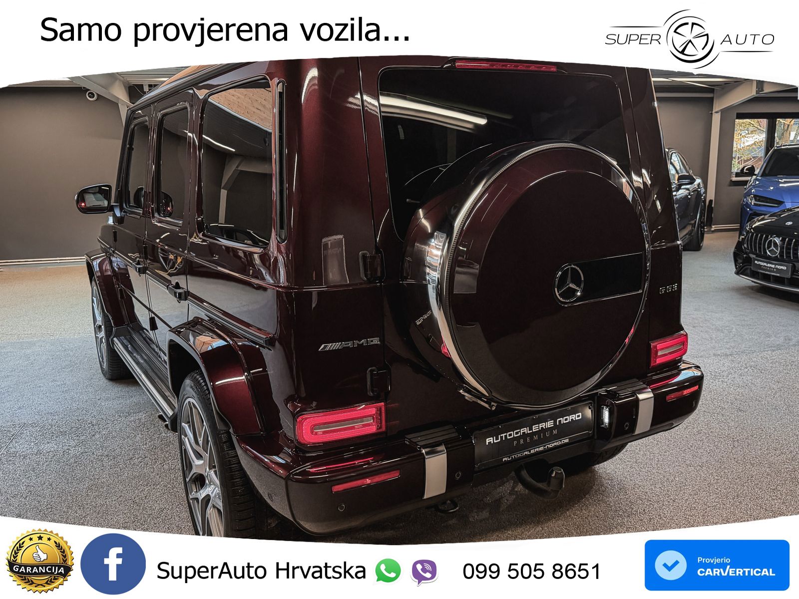 Mercedes AMG G 63 Long V8 (585 KS) 4MATIC 9G-TRONIC AMG SPEEDSHIFT PLUS Manufaktur LED+GR SJED+ACC