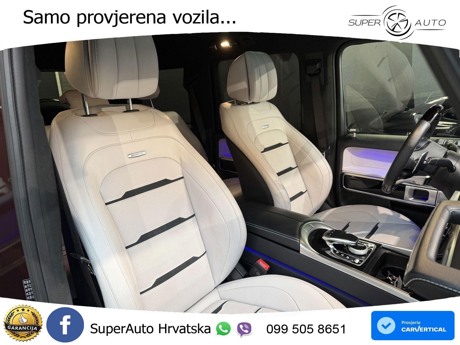 Mercedes AMG G 63 Long V8 (585 KS) 4MATIC 9G-TRONIC AMG SPEEDSHIFT PLUS Manufaktur LED+GR SJED+ACC