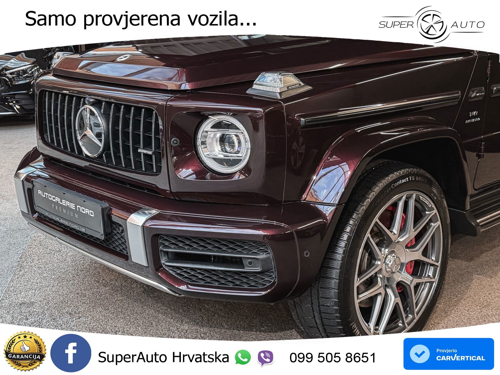 Mercedes AMG G 63 Long V8 (585 KS) 4MATIC 9G-TRONIC AMG SPEEDSHIFT PLUS Manufaktur LED+GR SJED+ACC