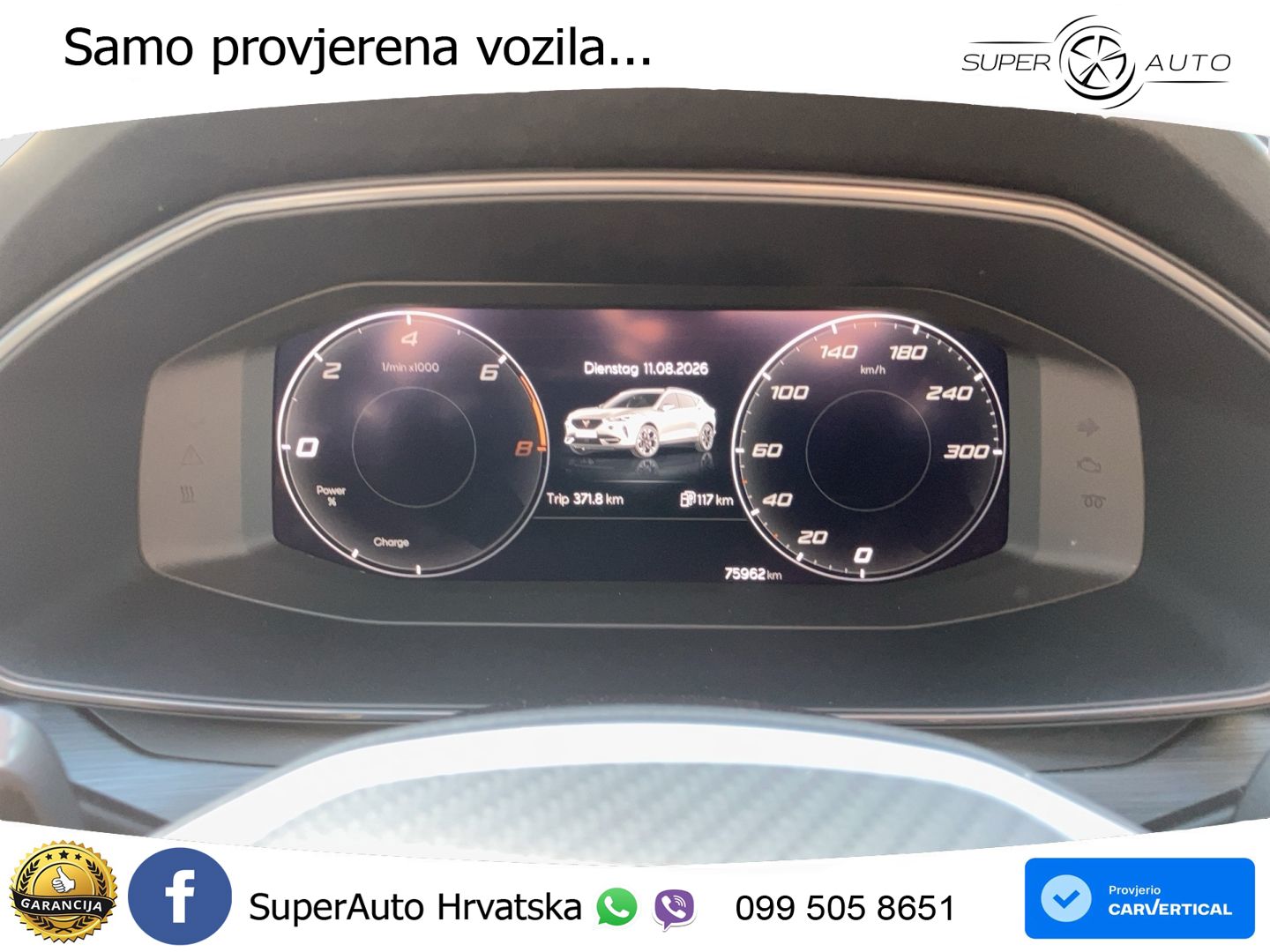 Cupra Formentor 1.4 TSI (245 KS) e-Hybrid DSG VZ LED+GR SJED+ACC
