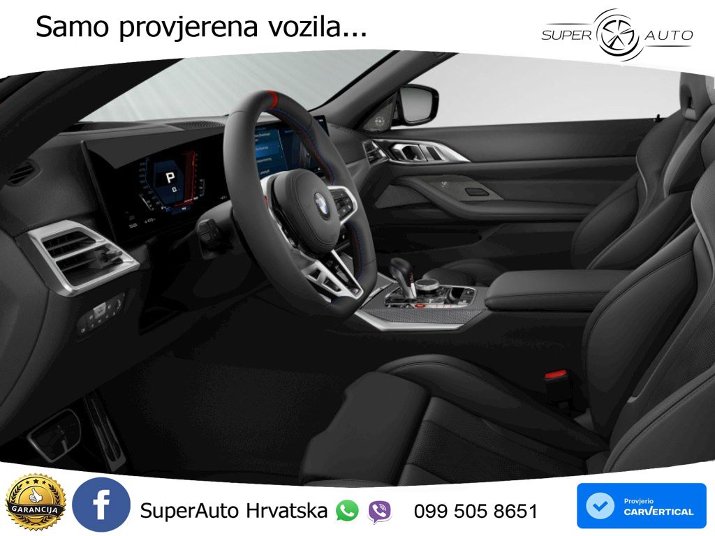BMW M4 Convertible Competition 3.0 (530 KS) xDrive Steptronic LED+GR SJED+ACC