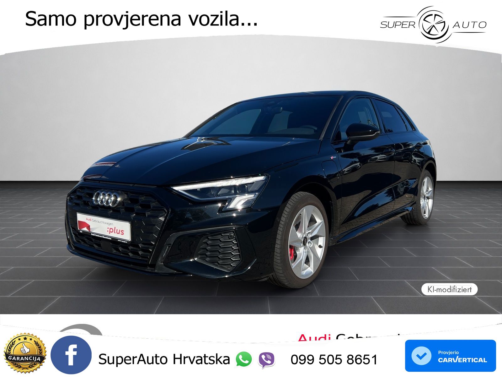 Audi A3 45 TFSIe (245 KS) S tronic S line