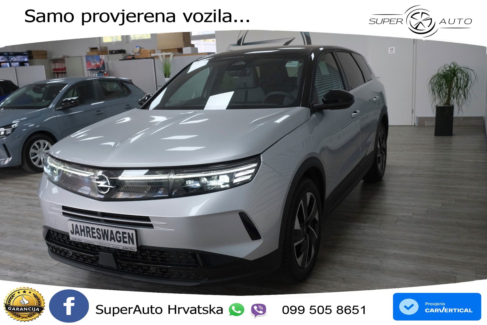 Opel Grandland 1.2 Turbo (145 KS) Hybrid eDCT GS LED+GR SJED+ACC