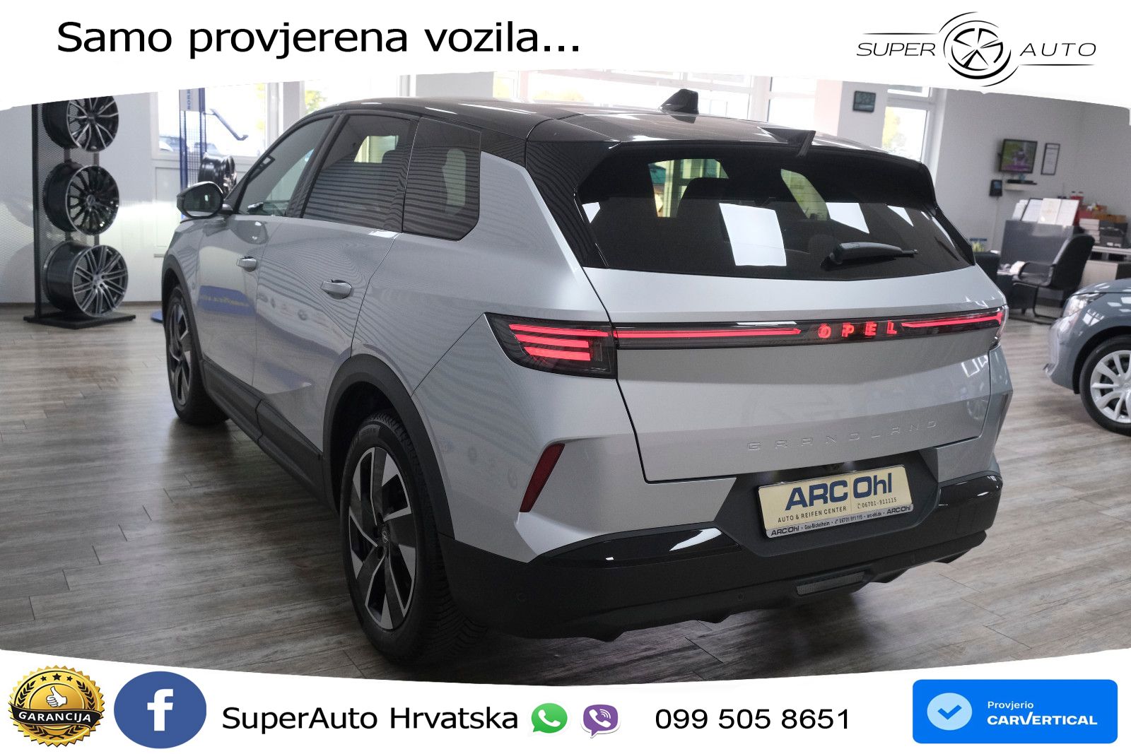 Opel Grandland 1.2 Turbo (145 KS) Hybrid eDCT GS LED+GR SJED+ACC