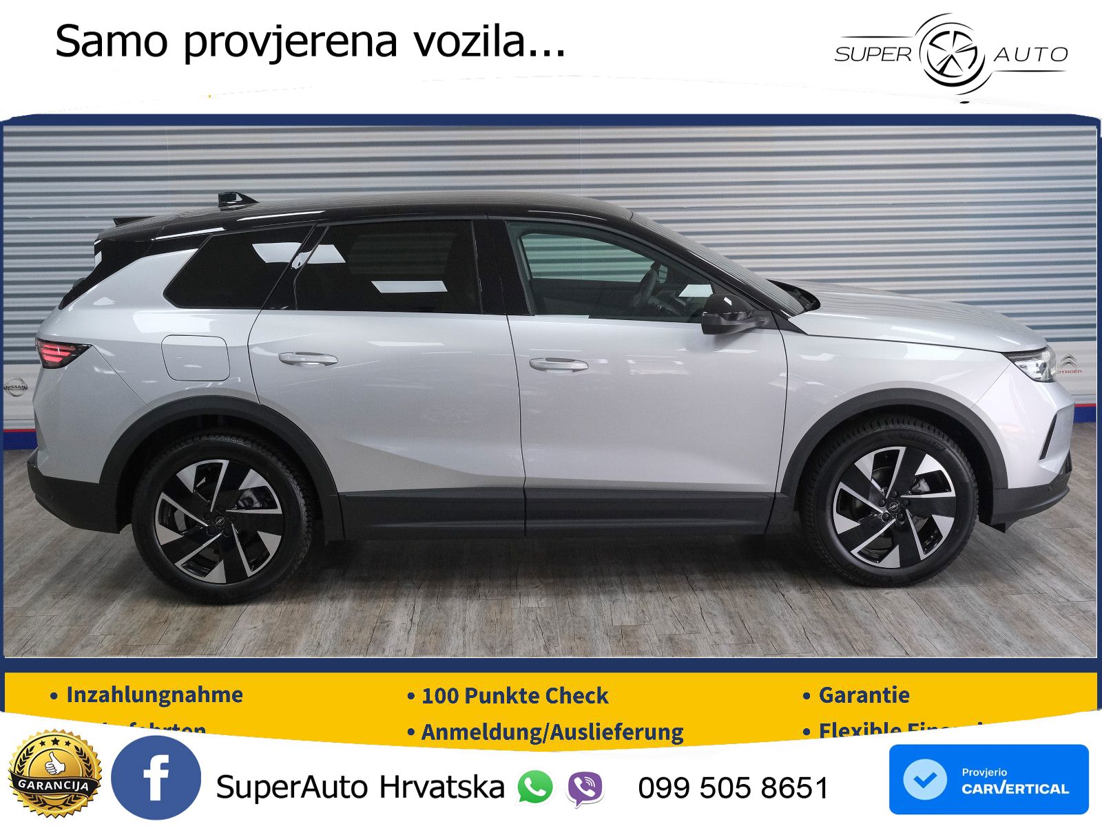 Opel Grandland 1.2 Turbo (145 KS) Hybrid eDCT GS LED+GR SJED+ACC