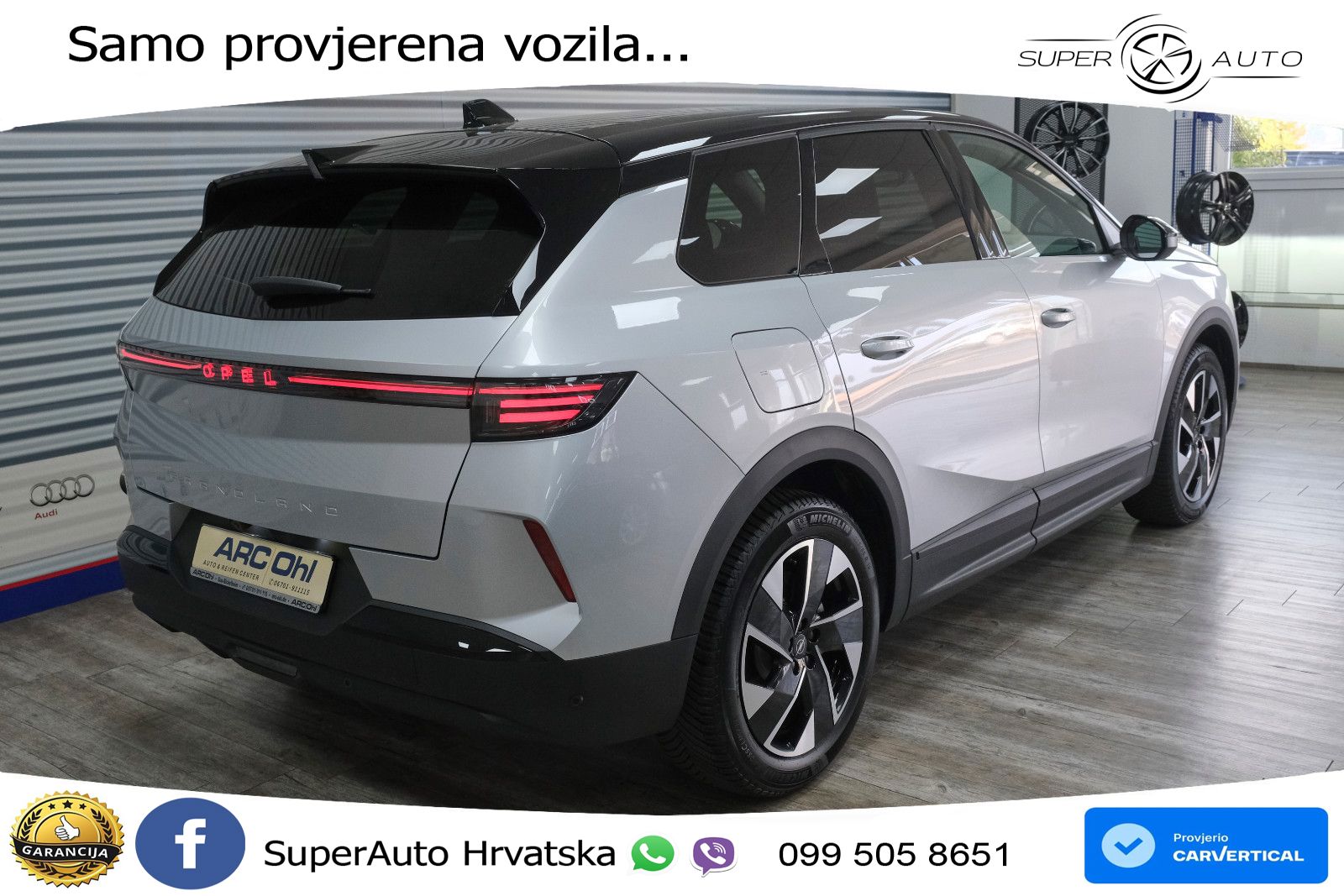 Opel Grandland 1.2 Turbo (145 KS) Hybrid eDCT GS LED+GR SJED+ACC