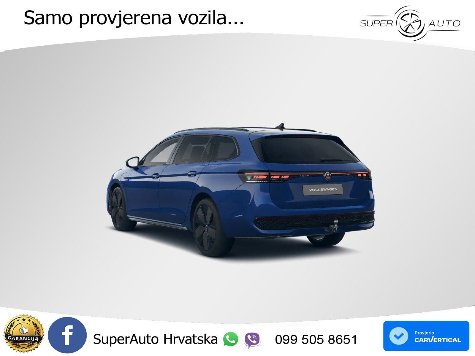 Volkswagen Passat Variant 1.5 TSI (272 KS) eHybrid DSG R-Line LED+GR SJED+ACC