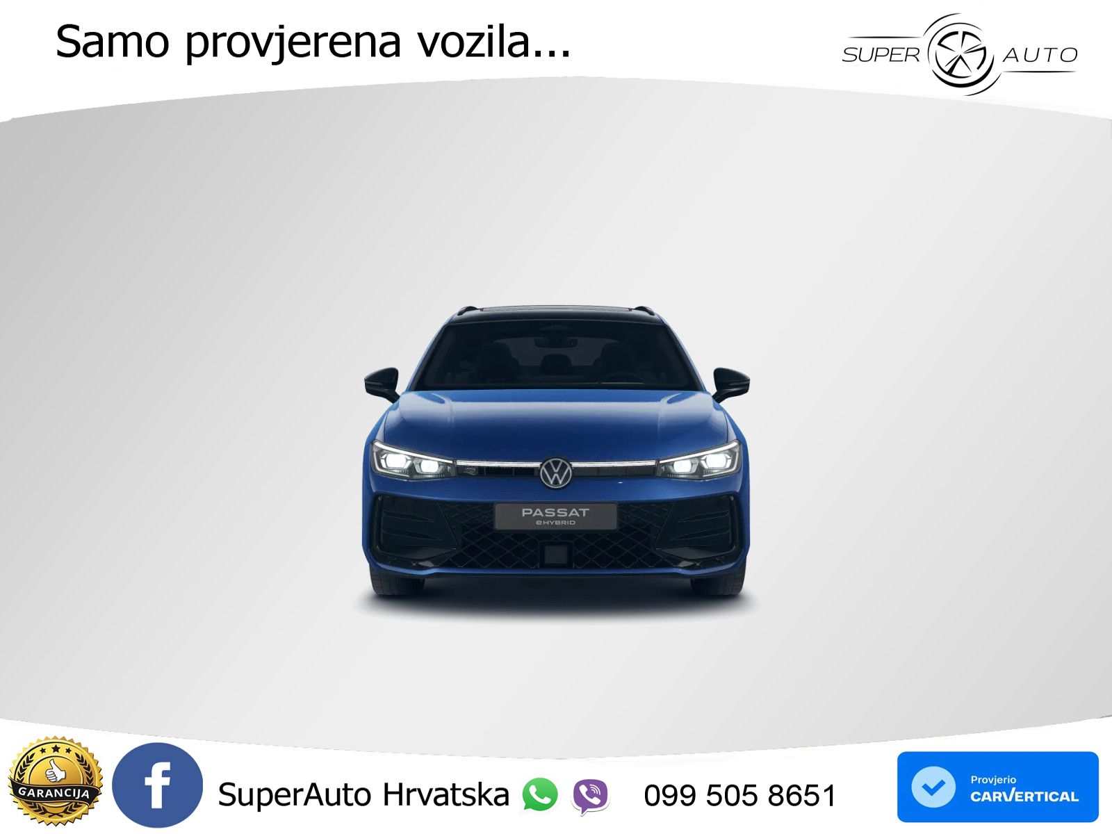 Volkswagen Passat Variant 1.5 TSI (272 KS) eHybrid DSG R-Line LED+GR SJED+ACC