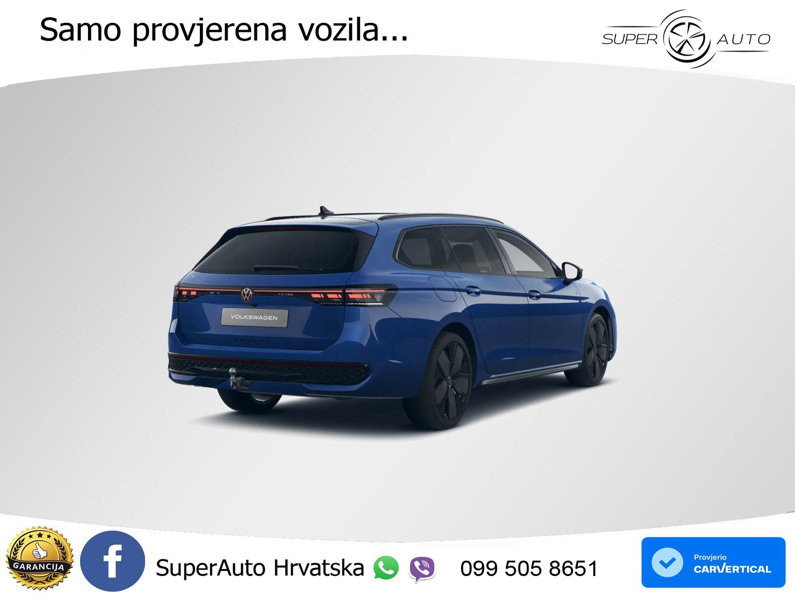 Volkswagen Passat Variant 1.5 TSI (272 KS) eHybrid DSG R-Line LED+GR SJED+ACC