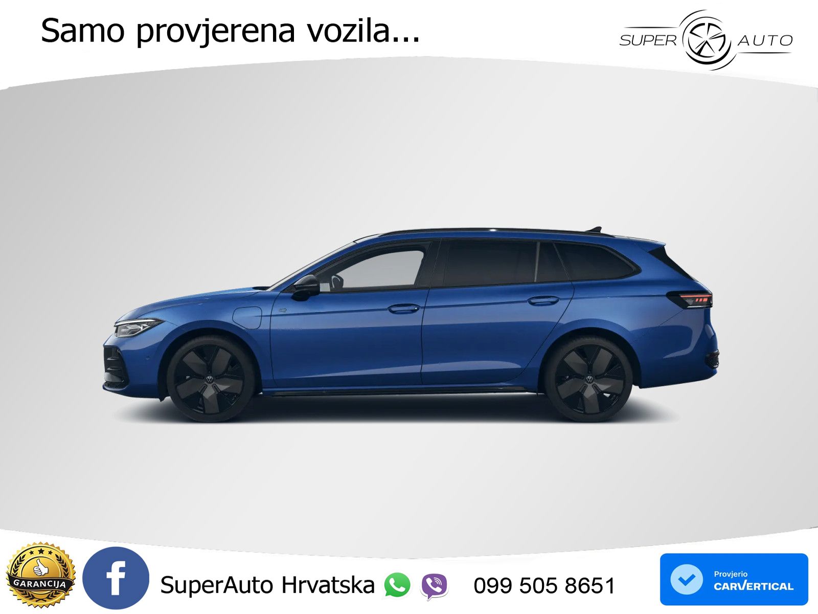 Volkswagen Passat Variant 1.5 TSI (272 KS) eHybrid DSG R-Line LED+GR SJED+ACC