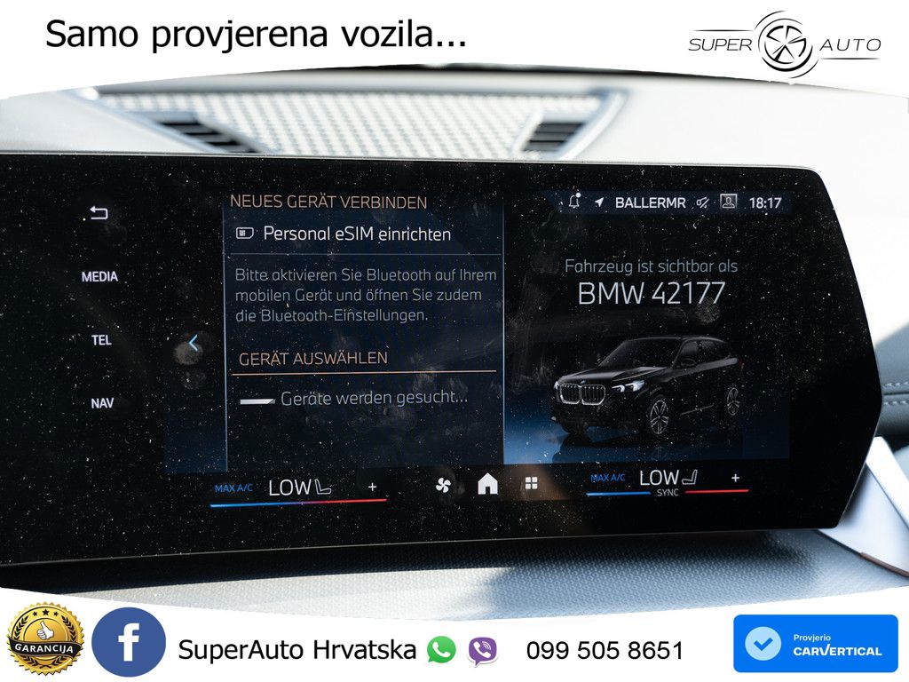 BMW X1 30e (326 KS) xDrive Steptronic M Sport ACC+HEAD+GR SJED+360+PANO