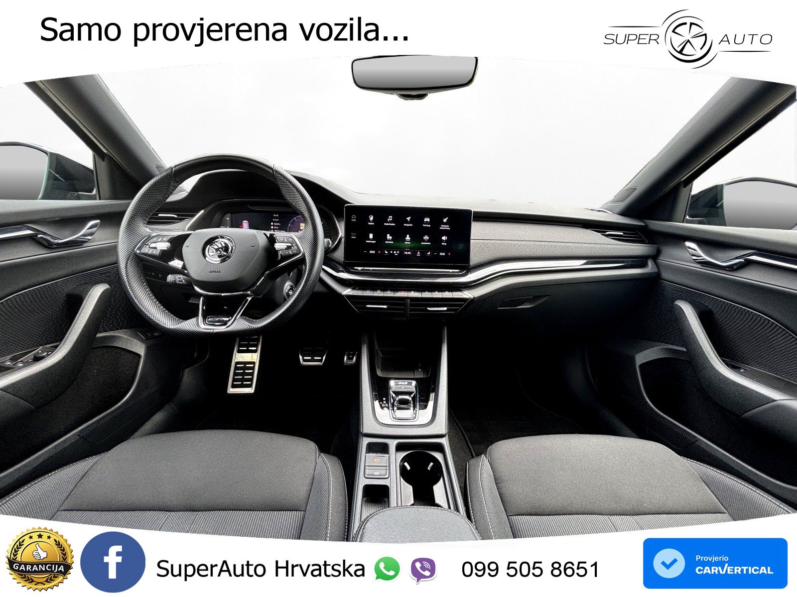 Škoda Octavia Combi 2.0 TSI (190 KS) 4x4 DSG SportLine LED+GR SJED+ACC