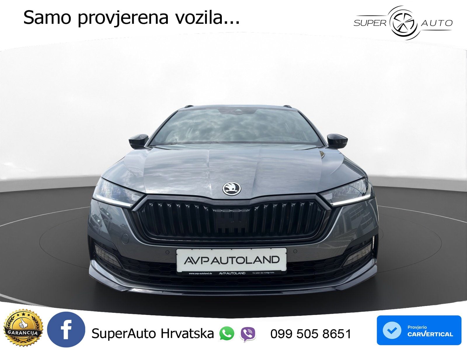 Škoda Octavia Combi 2.0 TSI (190 KS) 4x4 DSG SportLine LED+GR SJED+ACC