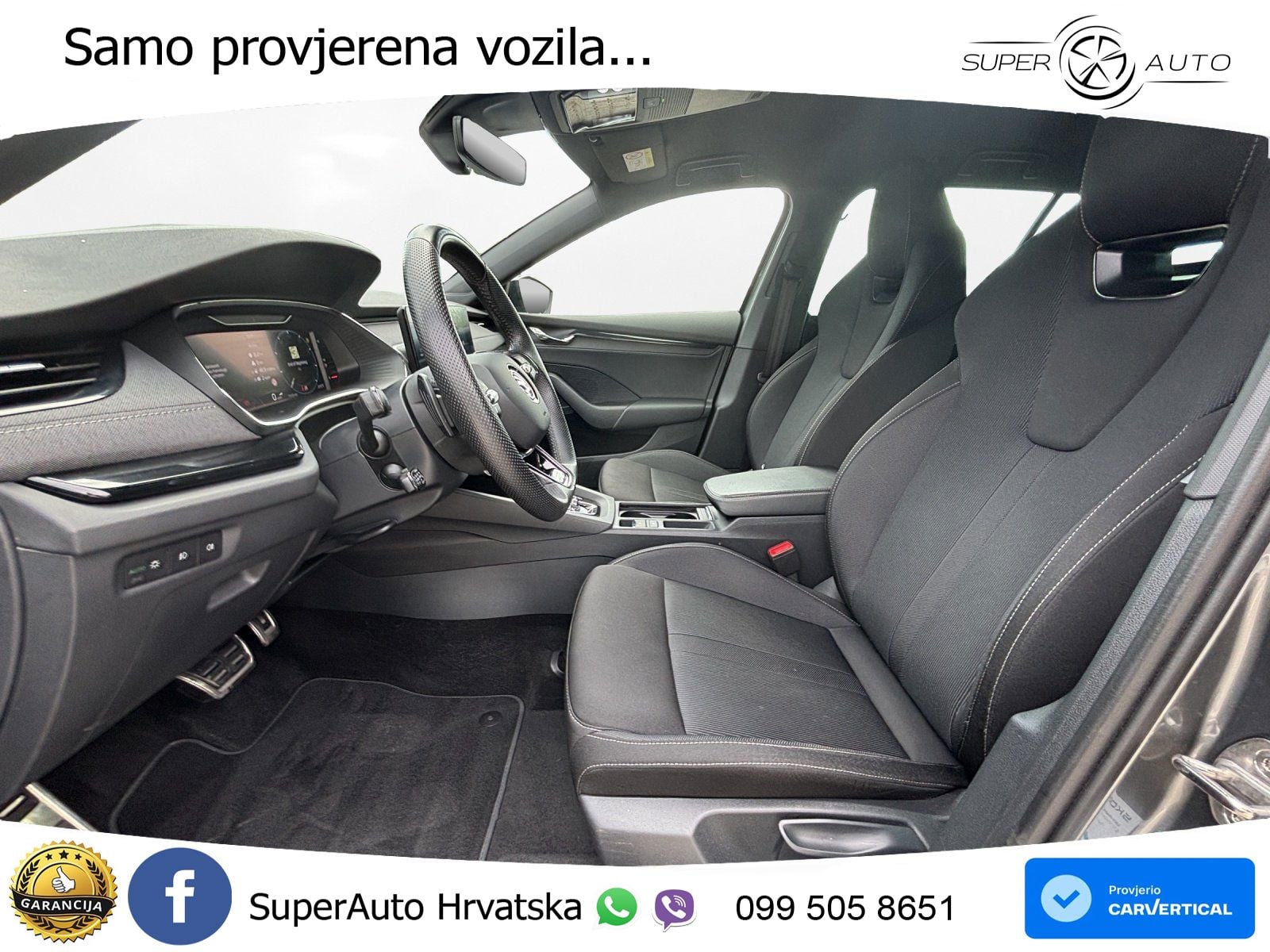 Škoda Octavia Combi 2.0 TSI (190 KS) 4x4 DSG SportLine LED+GR SJED+ACC